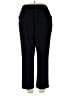 Maggie Barnes Solid Black Casual Pants Size 18WP - photo 2