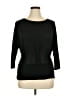 Isabella Rodriguez Black 3/4 Sleeve Top Size XL - photo 1