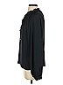 DKNY 100% Polyester Black Long Sleeve Blouse Size S - photo 5