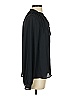 DKNY 100% Polyester Black Long Sleeve Blouse Size S - photo 4