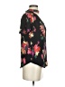 Maeve 100% Viscose Floral Black Short Sleeve Blouse Size XS - photo 4