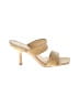 Vince Camuto Gold Tan Sandals Size 9 1/2 - photo 1