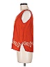 Alegre 100% Rayon Orange Sleeveless Top One size - photo 5