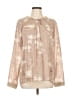 Valette Tan Long Sleeve Blouse Size L - photo 1
