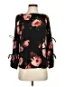 Wilfred 100% Polyester Black 3/4 Sleeve Blouse Size XS - photo 1