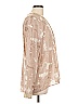 Valette Tan Long Sleeve Blouse Size L - photo 4