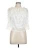 Elie Tahari 100% Polyester White Sleeveless Blouse Size L - photo 1