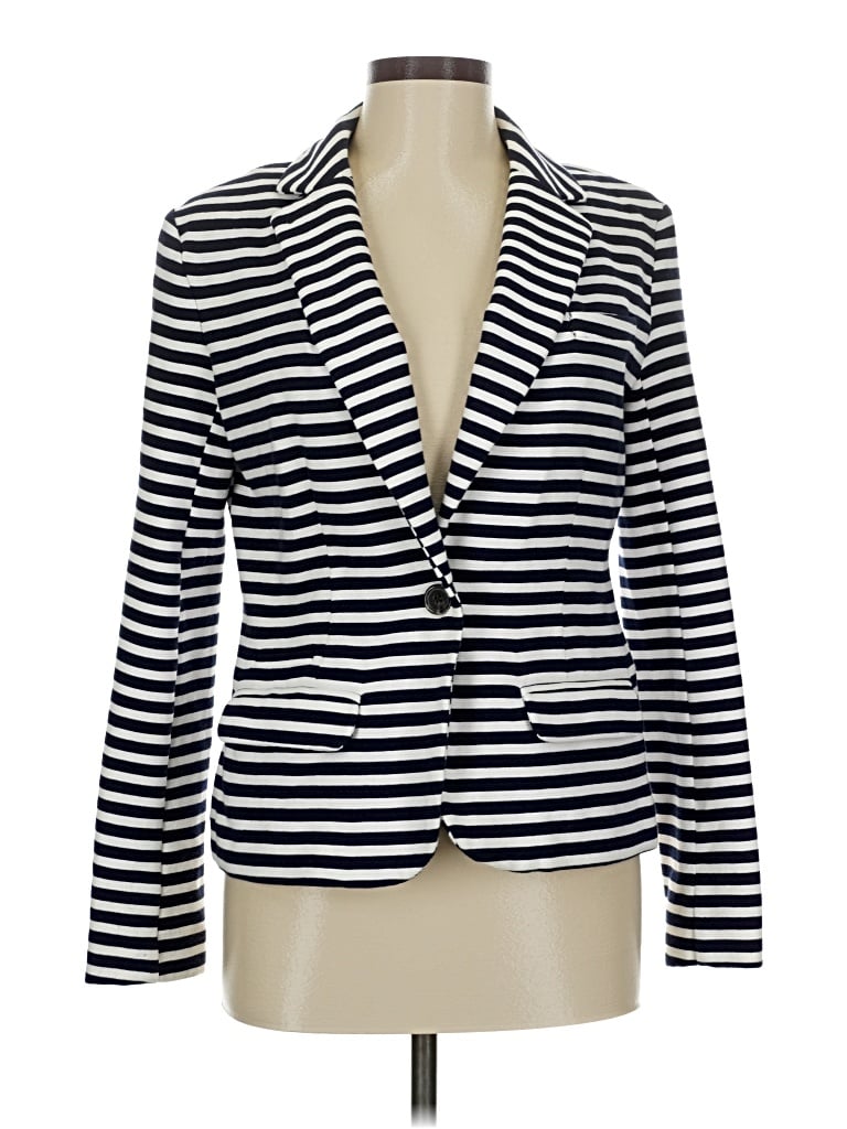 Pre-owned Merona Blazer Jacket In Blue