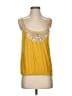 Express 100% Rayon Gold Sleeveless Blouse Size S (petite) - photo 1