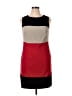 Alyx Limited Color Block Red Casual Dress Size 14 - photo 1