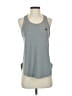 Adidas 100% Polyester Gray Active Tank Size S - photo 1