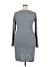 Leith Solid Gray Casual Dress Size XXL - photo 2