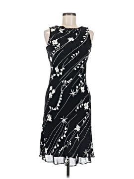 sachin and babi light blue dress Jones New York Extended Cap Sleeve Linen-blend Swing Dress