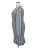 Leith Solid Gray Casual Dress Size XXL - photo 5