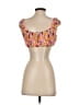 Wild Fable 100% Rayon Orange Sleeveless Blouse Size XS - photo 2