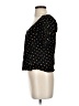 Madewell Polka Dots Black Short Sleeve Blouse Size XXS - photo 5