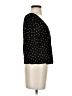 Madewell Polka Dots Black Short Sleeve Blouse Size XXS - photo 4