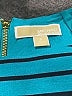 MICHAEL Michael Kors Stripes Teal Casual Dress Size 2 - photo 7