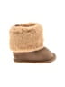 Carter's Brown Tan Booties Size 0-3 mo (baby) - photo 1
