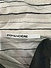 Pomandere Stripes Ivory Long Sleeve Button-Down Shirt Size 6 - photo 7