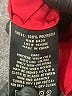 Rainforest 100% Polyester Red Raincoat Size S - photo 7