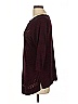 Lety & Me 100% Rayon Burgundy Pullover Sweater Size XL - photo 5