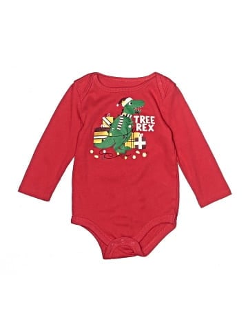 Holiday Time Long Sleeve Onesie (view 1)