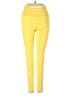 Bandier X Solid & Striped Color Block Yellow Active Pants Size S - photo 2