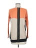 Vertical Design Color Block Orange Cardigan Size S - photo 1