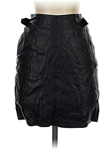 Evil Twin Faux Leather Skirt (view 1)