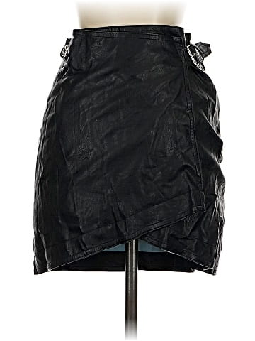 Evil Twin Faux Leather Skirt (view 2)