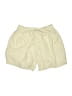 Hannah Solid Ivory Khaki Shorts Size XL - photo 1