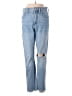 Madewell Hearts Blue Jeans Size 28 waist - photo 1