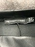 PrettyLittleThing 100% Polyurethane Black Track Pants Size 4 - photo 7