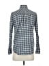 J.Crew Checkered-gingham Blue Long Sleeve Button-Down Shirt Size 4 - photo 2