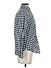 J.Crew Checkered-gingham Blue Long Sleeve Button-Down Shirt Size 4 - photo 4