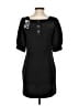 BCBG Paris Solid Black Casual Dress Size 2 - photo 2