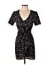 Cotton Candy LA 100% Polyester Floral Black Casual Dress Size S - photo 1