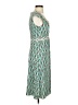 Max Studio Print Teal Cocktail Dress Size XS - photo 4