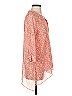 Outback Red 100% Polyester Orange 3/4 Sleeve Blouse Size S - photo 4