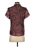 J.Crew 100% Polyester Animal Print Pink Short Sleeve Blouse Size XXS - photo 2