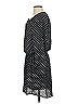 Express 100% Polyester Polka Dots Black Casual Dress Size S (petite) - photo 5
