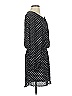 Express 100% Polyester Polka Dots Black Casual Dress Size S (petite) - photo 4
