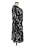 Assorted Brands Print Black Blue Casual Dress Size M (estimated) - photo 4
