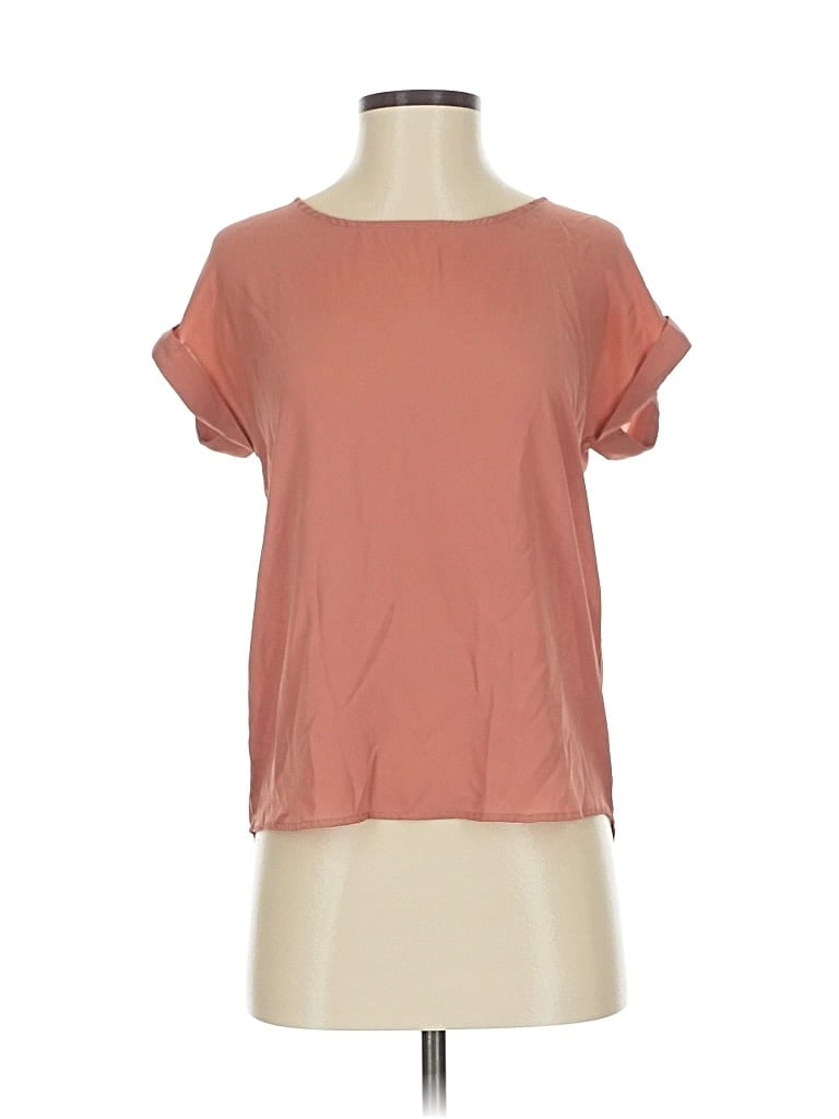 Pre-owned Pink Rose Short Sleeve T-shirt In Pink
