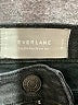 Everlane Chevron-herringbone Black Jeans Size 24 waist (petite) - photo 4