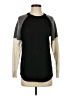 LOGO by Lori Goldstein Color Block Black Pullover Sweater Size S - photo 1