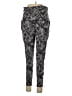 QVC Animal Print Multi Color Gray Active Pants Size L - photo 2