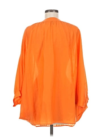 BCBGMAXAZRIA 3/4 Sleeve Blouse (view 2)