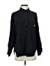Max Studio Black Long Sleeve Button-Down Shirt Size S - photo 1